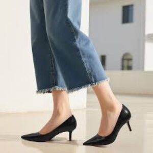 Marion Parke made in Italy Elegant Black Heels for Women